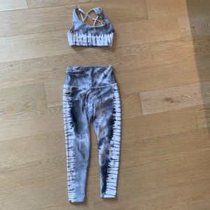 Tie Dye Workout Set